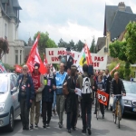 Manifestation  Deauville contre le G8 des ministres des finances le 17 mai 2003 photo n5 